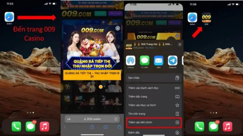 Tải app 009 cho iOS không quá khó